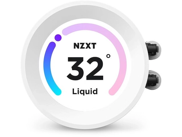Kraken Elite 360 RGB LCD vízhűtés fehér