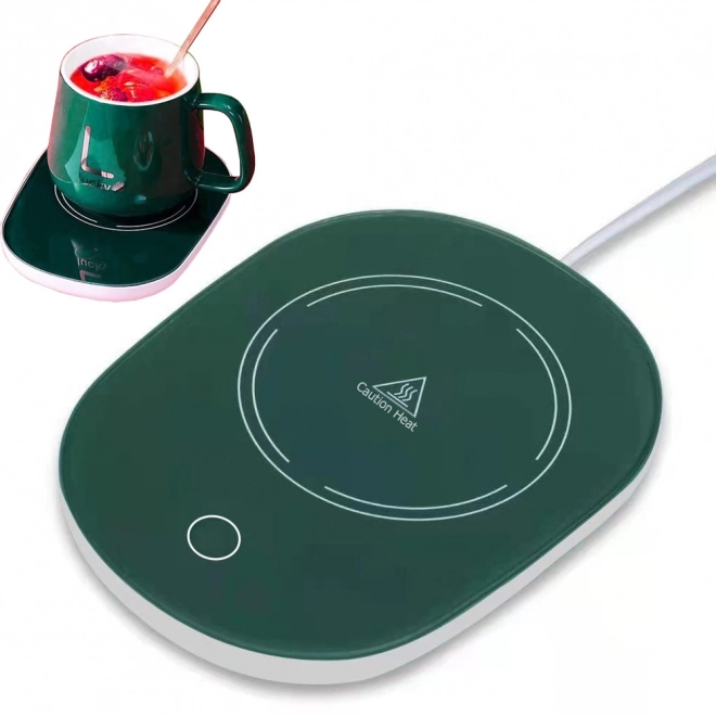 Elektromos csésze melegítő kávé és tea számára 16W, LED vízálló panel