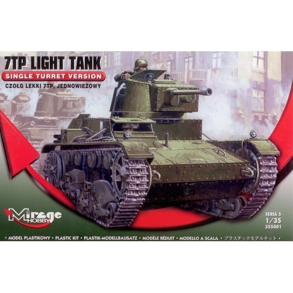 Mirage 7TP könnyű tank egytornyos