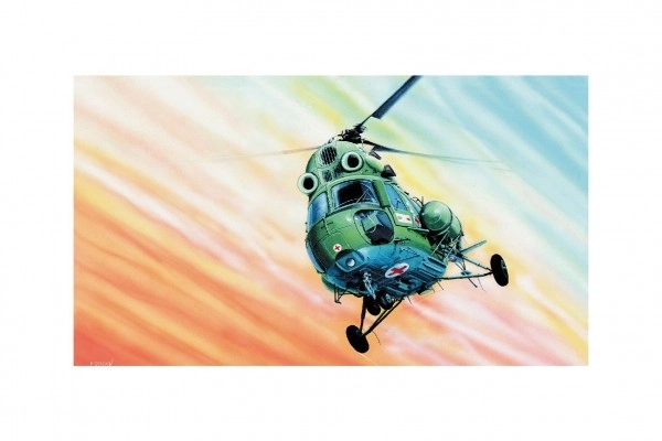 Kliklak Mil Mi-2 helikopter modell