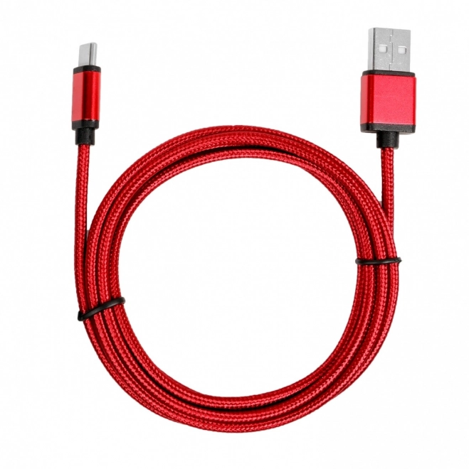 Rubinvörös USB-C töltőkábel 1.5m