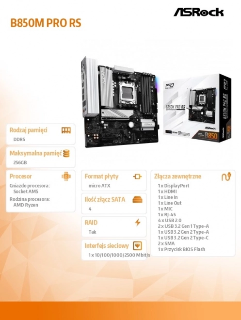 Modern AM5 DDR5 alaplap