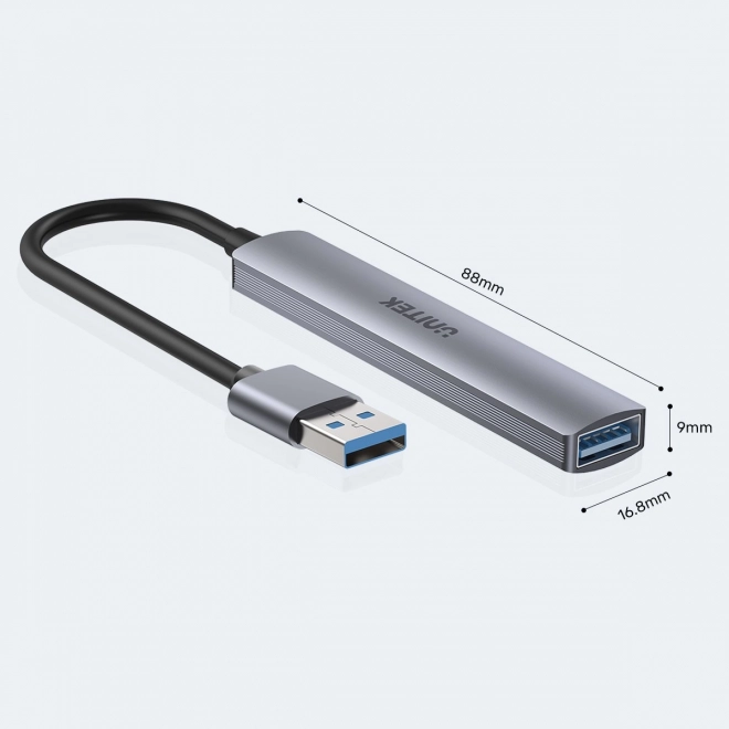 Unitek négyportos USB hub