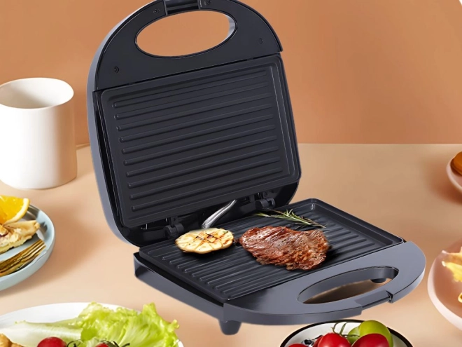 Pirítós készítő panini és szendvics grillel
