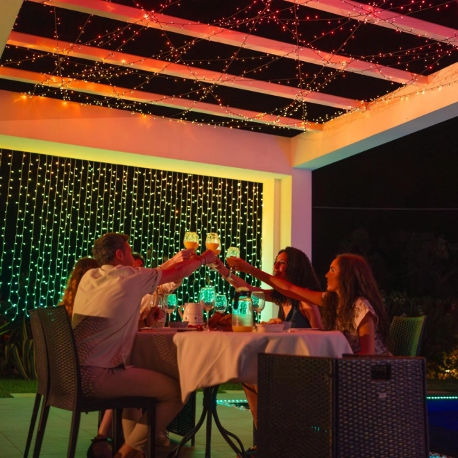 Twinkly intelligens karácsonyi fényfüzér 600 RGB LED