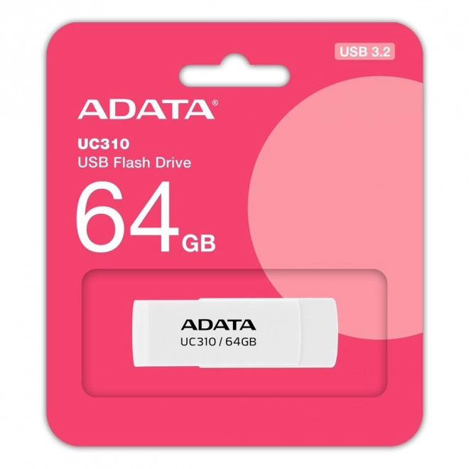 Fehér USB 3.2 pendrive 64GB