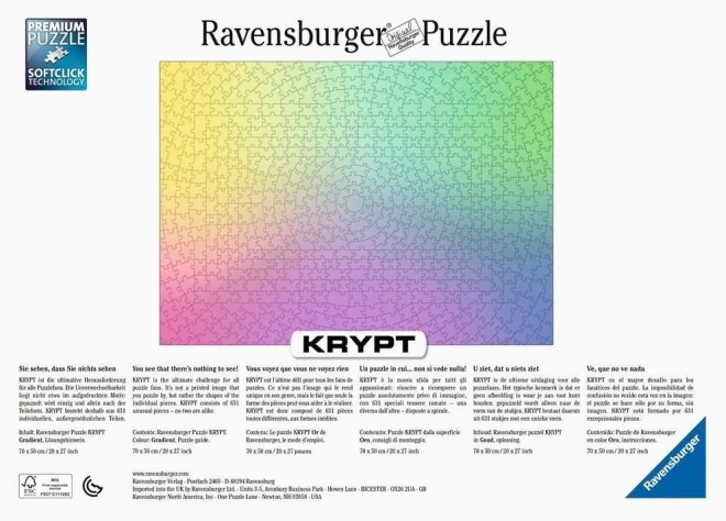 Ravensburger Krypt Gradient puzzle 631 darabos