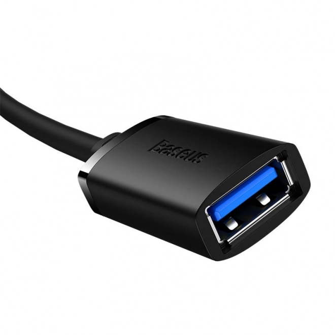 Baseus usb 3.0 hosszabbító kábel, 1 m, fekete