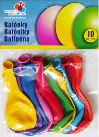 Pasztell felfújható lufik 26 cm - 10 darab