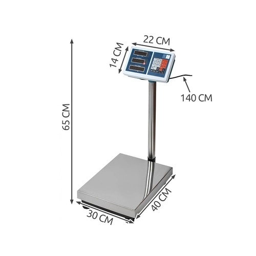 Elektronikus mérleg 100kg-ig