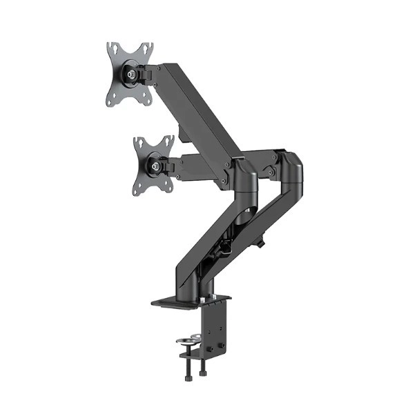 Neomounts kétmonitoros asztali tartó 27"-ig