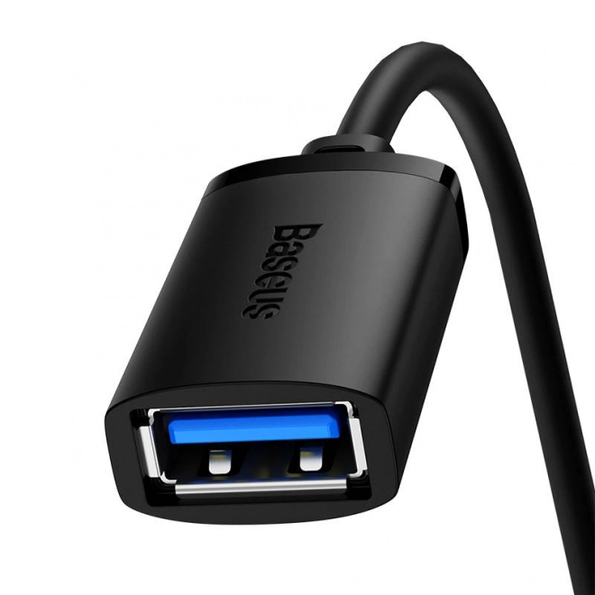 Baseus usb 3.0 hosszabbító kábel, 1 m, fekete