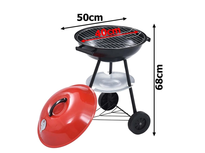 Nagy grillezési felület