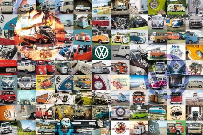 VW - 99 Emlékezetes Pillanat Ravensburger Puzzle 3000 darabos