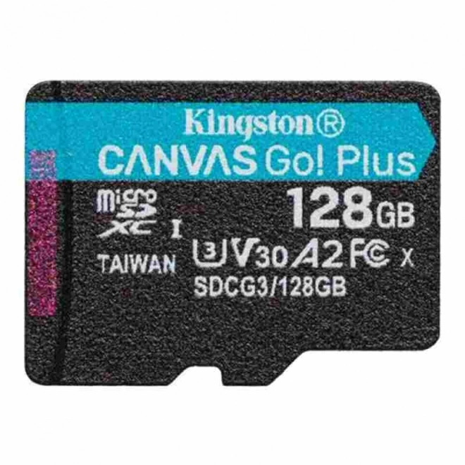 Kingston Canvas Go Plus 128GB microSD kártya