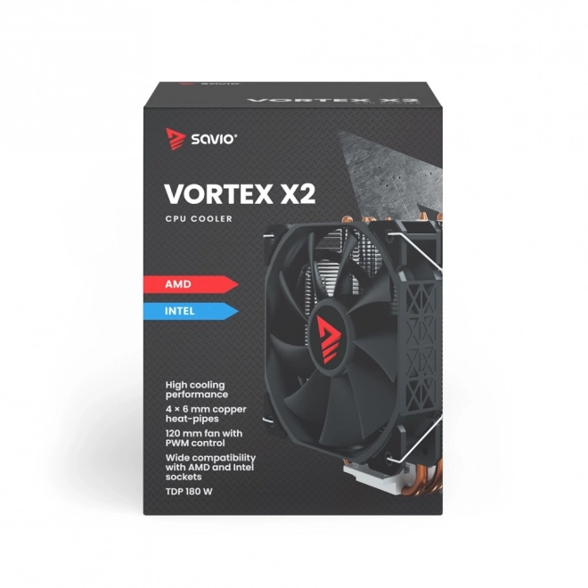 Vortex X2 processzor hűtés