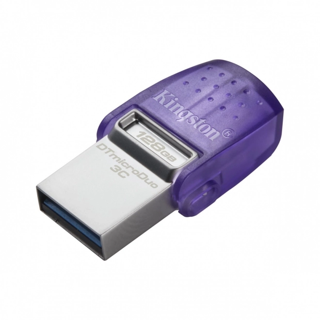 Pendrive USB DataTraveler MicroDuo 3C 128GB USB-A/USB-C adapterrel