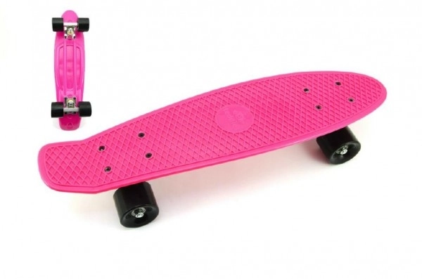 Gyerek Pennyboard Gördeszka – Rózsaszín, fekete kerekek