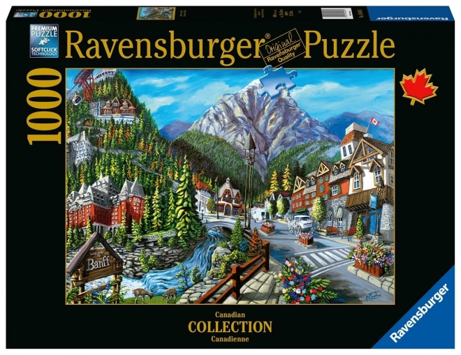 Ravensburger puzzle - Üdvözlet Banffból 1000 darabos