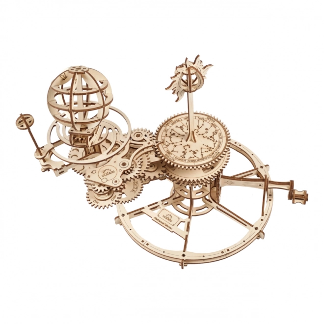 Ugears 3D mechanikus fa puzzle Tellúrium