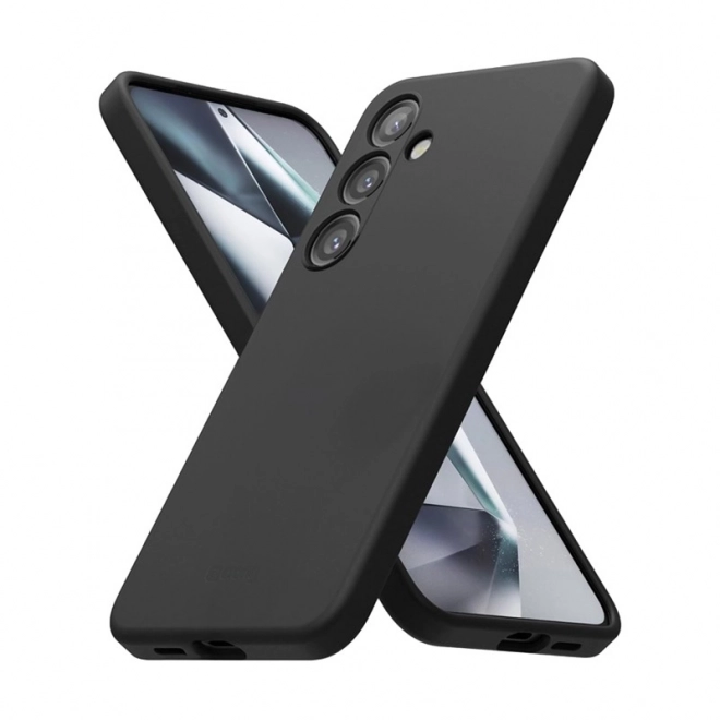 Szilikon tok Samsung Galaxy S24+ fekete