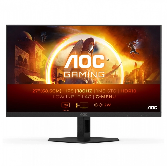 27 colos monitor, 180Hz, HDMI x2, DP
