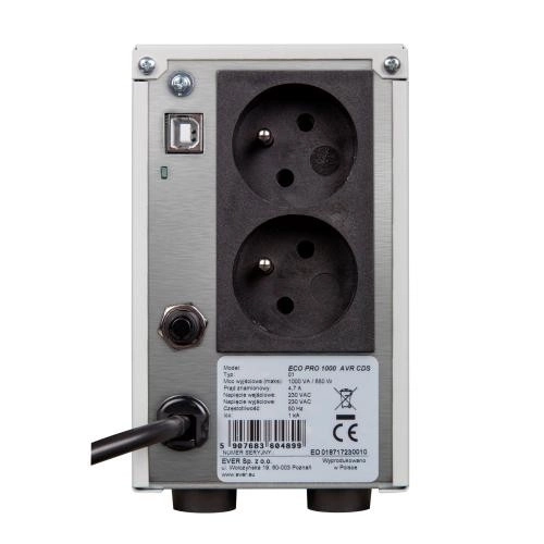 ECO Pro 1200 AVR UPS torony kialakítás
