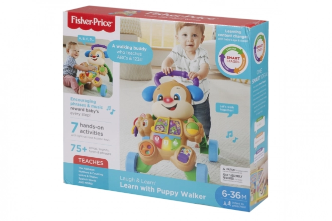 Fisher-Price vidám tanulás kutyusos járássegítő