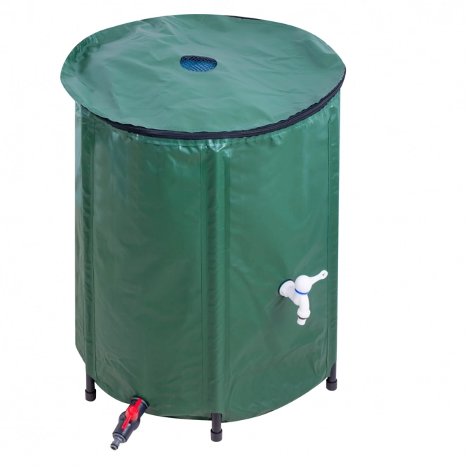 Összecsukható esővízgyűjtő tartály csappal 200 liter