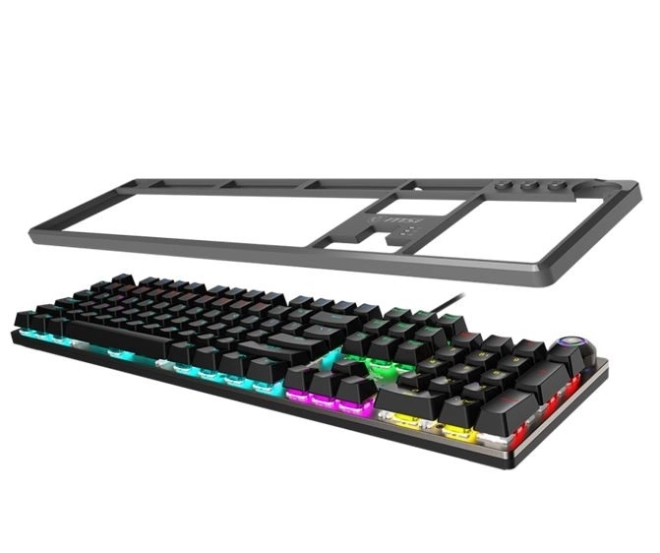 Forge piros mechanikus gamer billentyűzet