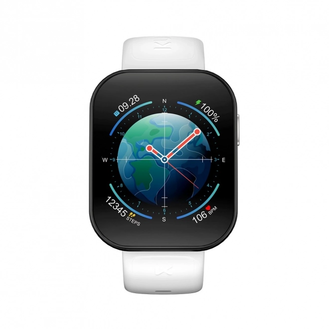 Fehér Smartwatch U6