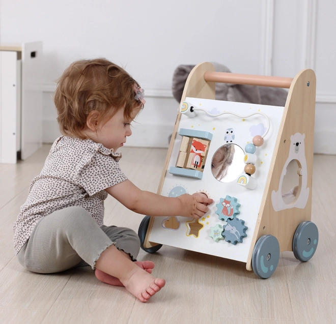 Ecotoys fa babakocsi járássegítő
