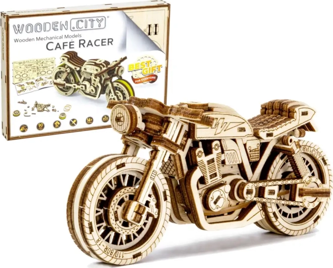 Fa 3D puzzle motor Café Racer