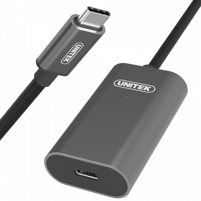 Unitek usb-c aktív hosszabbító kábel 5m