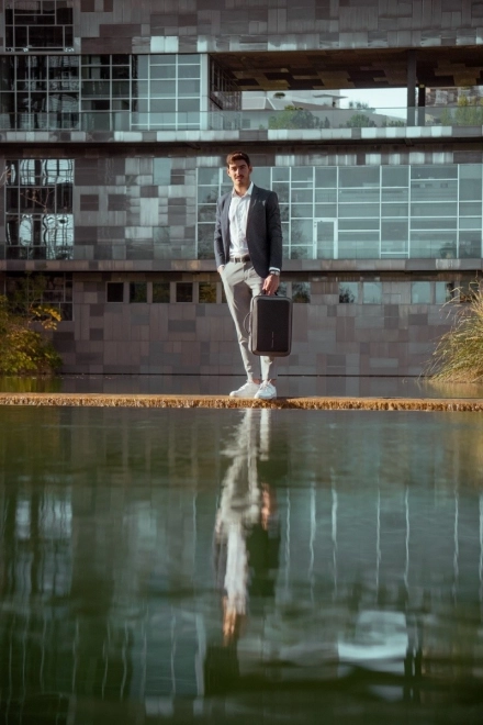 Bobby Bizz 2.0 lopásbiztos hátizsák - Szürke
