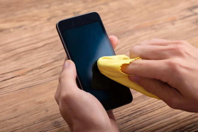 Hibrid üveg iPhone 15-hez