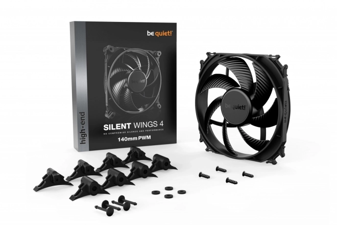 Silent Wings 4 140mm PWM csendes ventilátor