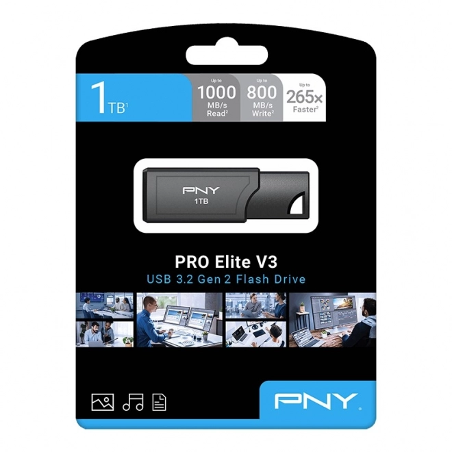 Pendrive PNy Pro Elite V3 1TB USB 3.2