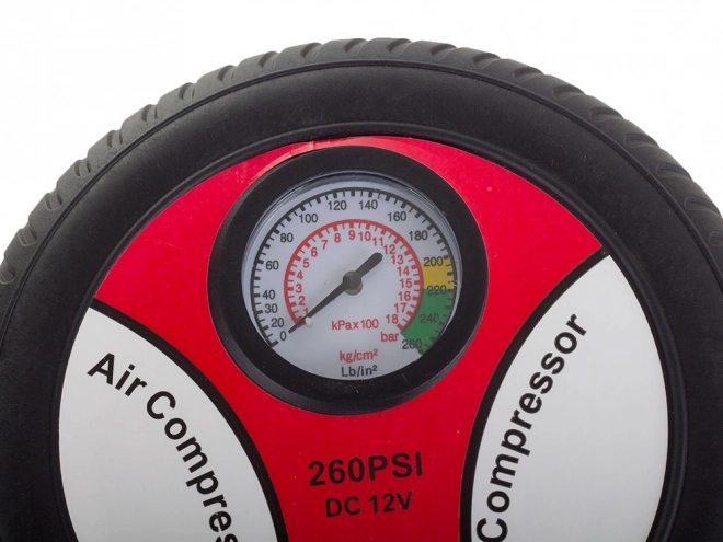 Elektromos autó kompresszor 12V 260PSI/18bar