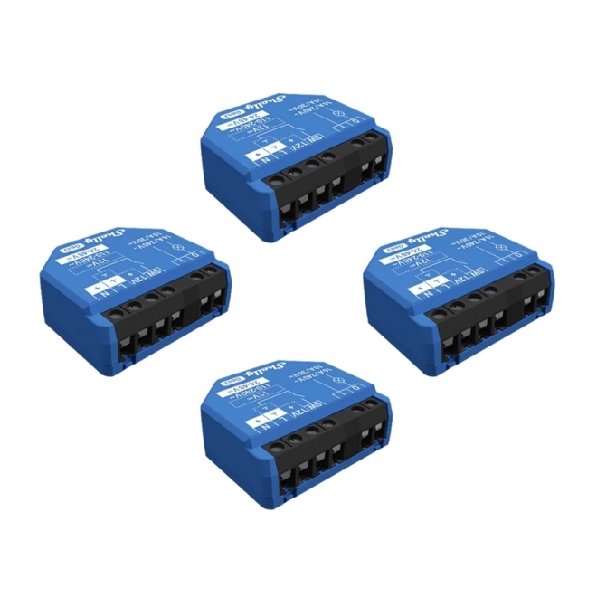 Shelly 1 Gen3 vezérlő WiFi/Bluetooth készlet 4 db