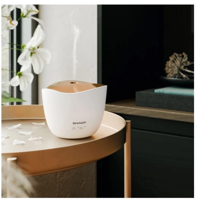 Sharp ultrahangos aromadiffúzor rózsaarany színben