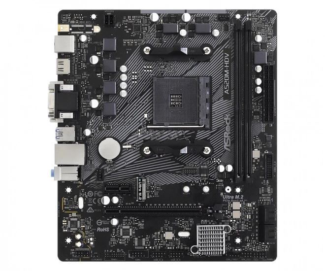 Asrock alaplap A520M-HDV micro-ATX formátumban