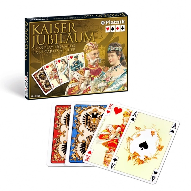Luxus játék kártyák Kaiser Jubiläum