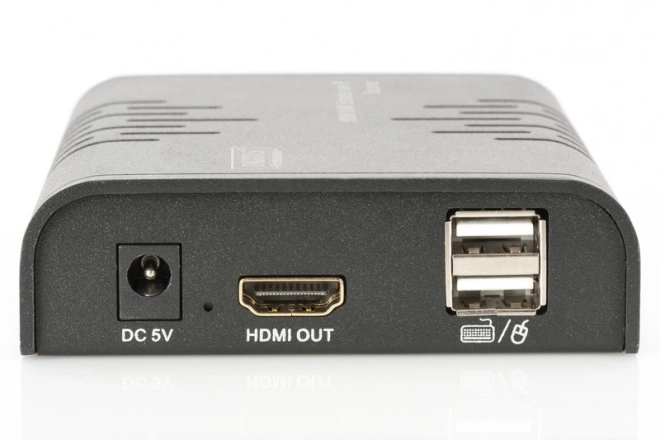 Digitus HDMI KVM jeltovábbító készlet 120 m-ig