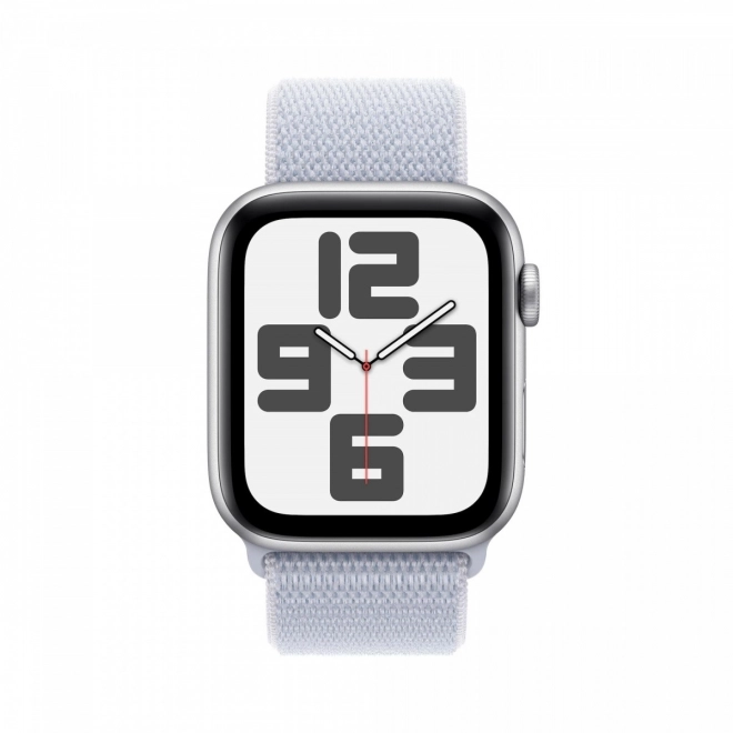 Apple Watch SE: GPS + Cellular, alumínium, világoskék felhő sportpánttal, 40 mm