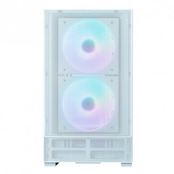 Fehér mATX Mini Torony P30 Air ARGB Ventilátorokkal