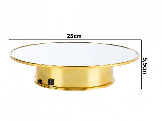 360 fokos forgó tükörfotó állvány USB-vel