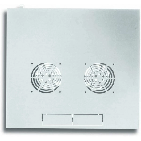 19 colos faliszekrény ECO 6U/450mm, összeállított, szürke