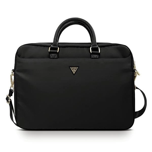 Guess nylon táska laptophoz 16 colos, fekete