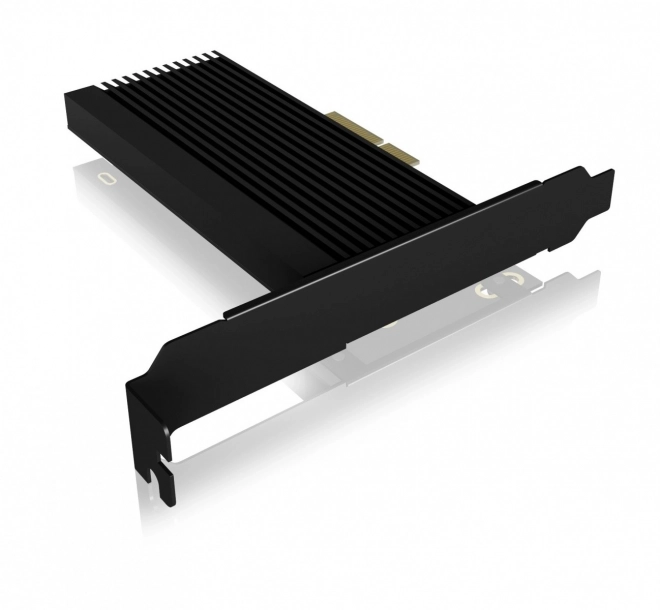 PCIe bővítőkártya M.2 NVMe SSD-hez hűtőbordával